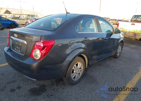2013 Chevrolet Sonic Lt Auto z USA, uszkodzony, nr VIN 1G1JC5SG1D4183919